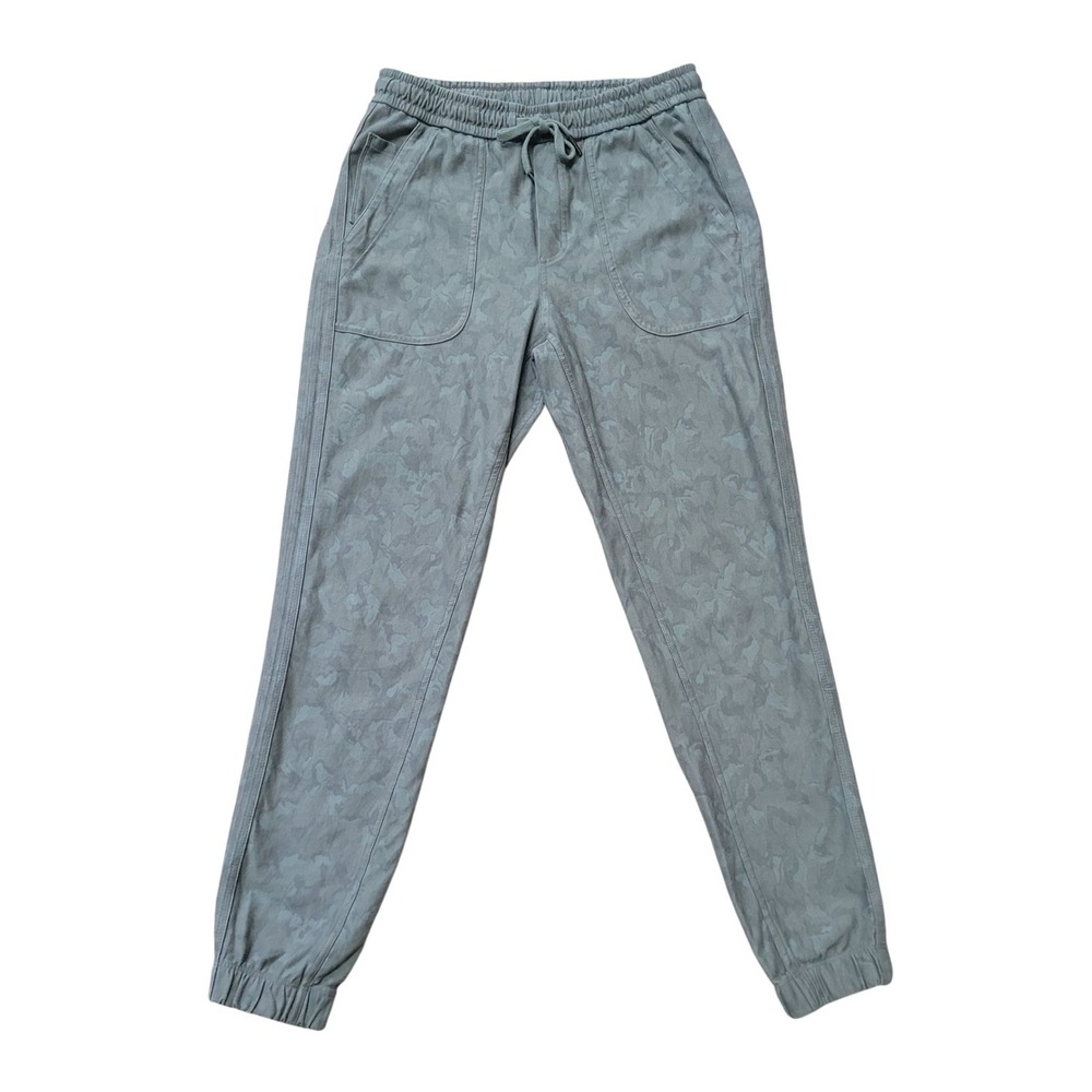 Athleta Farallon Jogger Sage Green Camo Utility Pants 4